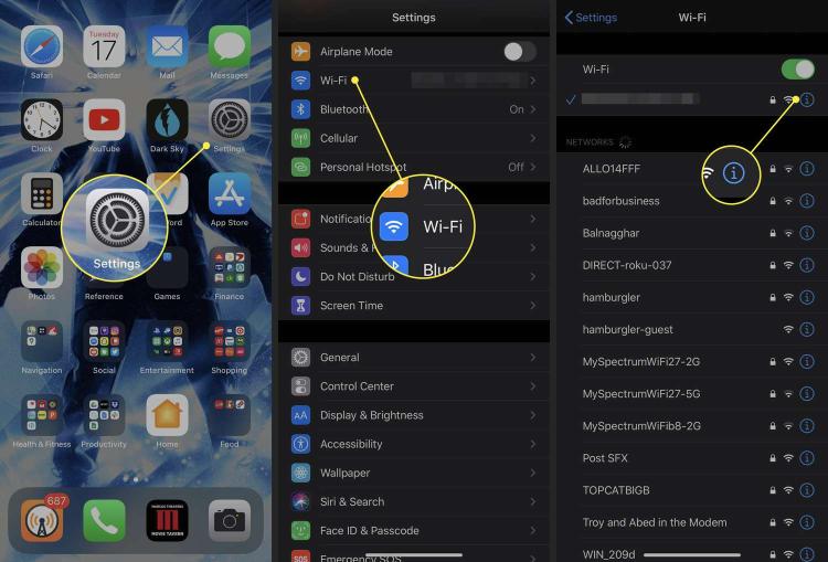 Aplikasi Android/iOS untuk Mengecek Gateway dan IP Address
