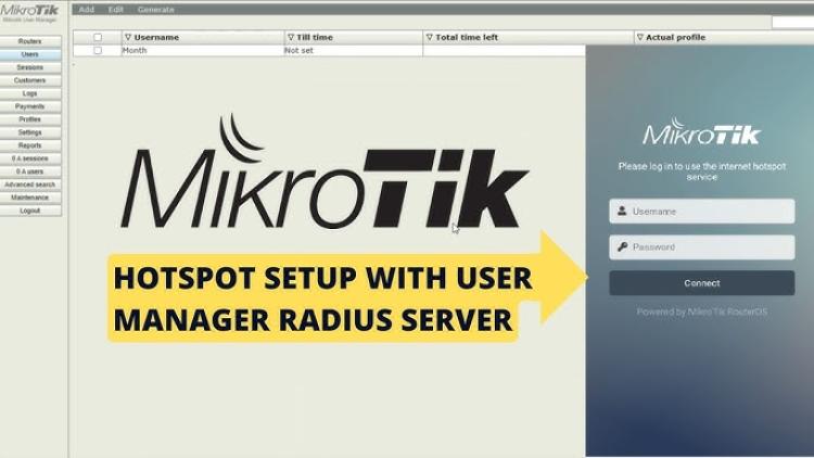 Cara Integrasi MikroTik dengan Radius Server