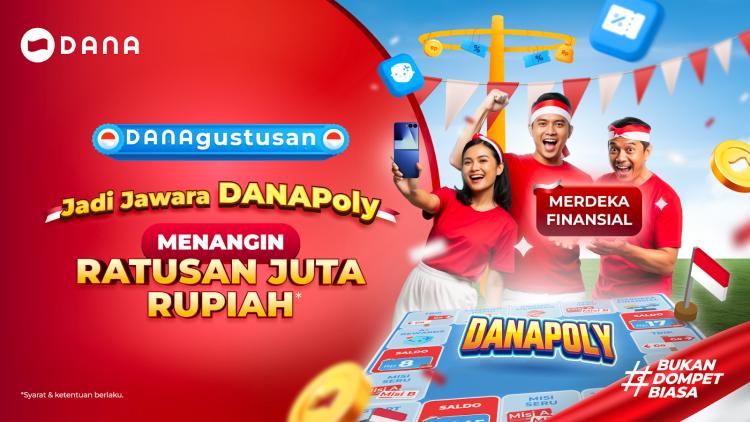 Cara Seru Rayakan HUT RI Lewat Fitur DANA Kaget, Begini Langkah Klaimnya!